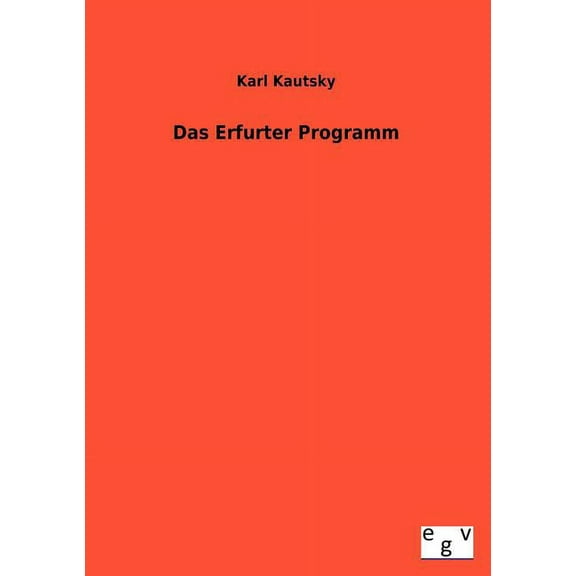 Das Erfurter Programm
