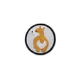 thumbnail image 1 of Mochila portabebés con parche bordado K9 Sport Sack Corgi, 1 of 2