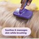thumbnail image 3 of Hertzko Self-cleaning Slicker Brush For Dogs - The Ultimate Dog Brush For Shedding Hair, Fur, - Comb For Grooming Long Haired Short Haired Dogs, Cat, 3 of 5