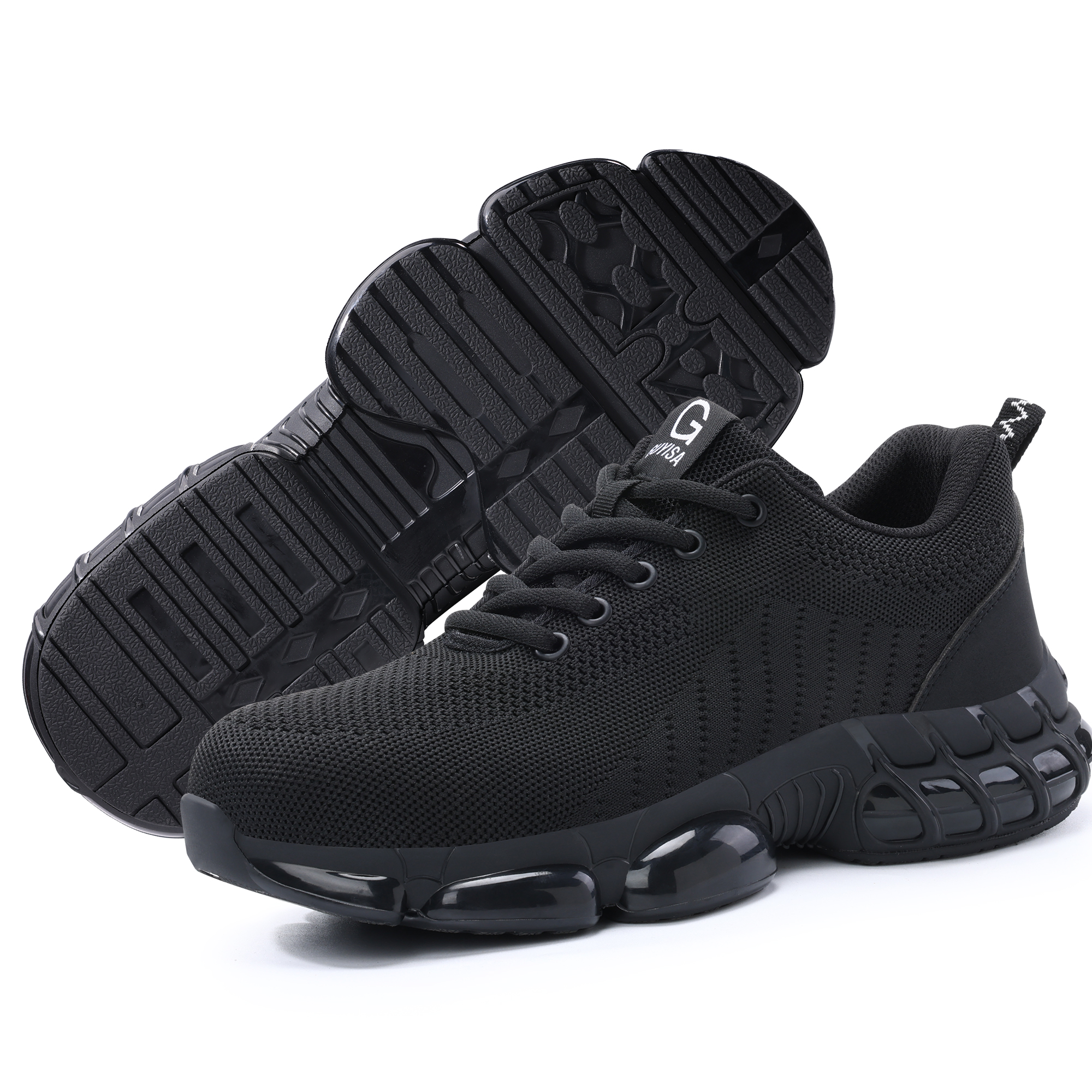 XQJ Steel Toe Work Shoes Lightweight Safety Sneakers photo 8