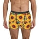 thumbnail image 1 of Balery Colorful Bohemian Sunflower Calzoncillos bóxer para hombre, ropa interior de algodón suave y transpirable con cinturilla de nailon-Medium, 1 of 5
