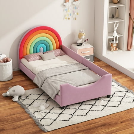 rainbow upholstered daybed low to product