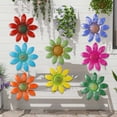 thumbnail image 6 of Outdoor Garden Wall Hanging Decoration Iron Daisy Art • 3D Metal Flower Wall Decor • Waterproof Sun-Resistant Patio Fence Balcony Living Room Accent, 6 of 9