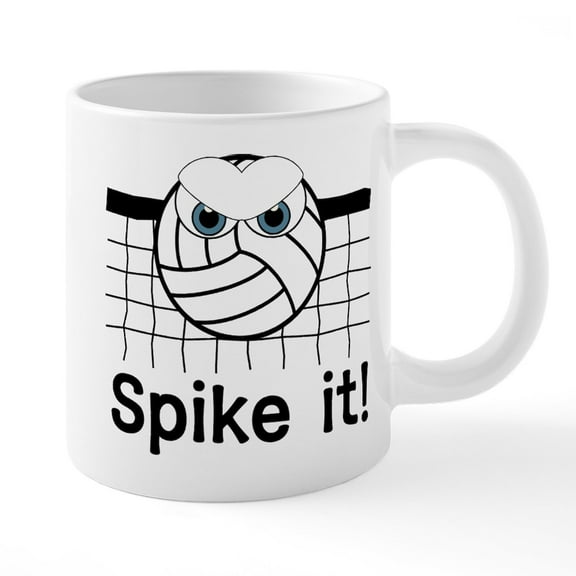 CafePress - Volleybnet - 20 Oz White Ceramic Mega Mug