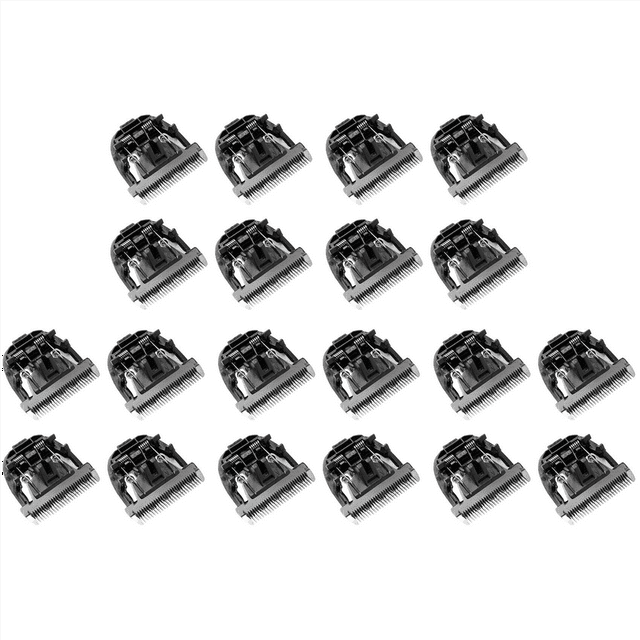 20X Black Ceramic Titanium Knife Pet Dog Hair Trimmer Blade Clipper for P2 P3 P6 P9 S1 ZP-295 ZP-293 4