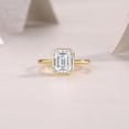 thumbnail image 3 of 2 Carat Moissanite Wedding Ring Set for Bridal Set D-Color 18K Moissanite Rings for Women Gold Diamond Promise Ring for Fiancee Lab Grown Diamond Engagement Rings Fiancee, 3 of 6