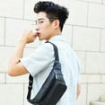 thumbnail image 3 of Leather Running Fanny Pack , Adjustable Strap Of Sport Waist Pack For Running, Traveling , Cycling, 3 of 5