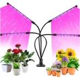 thumbnail image 1 of 10 Niveaux de Lumières de Croissance Dimmables pour Plantes d'Intérieur, Lumières de Croissance LED Spectre Complet avec Support, Hauteur Réglable (avec Fonction de Minuterie 3 Modes), 1 of 5