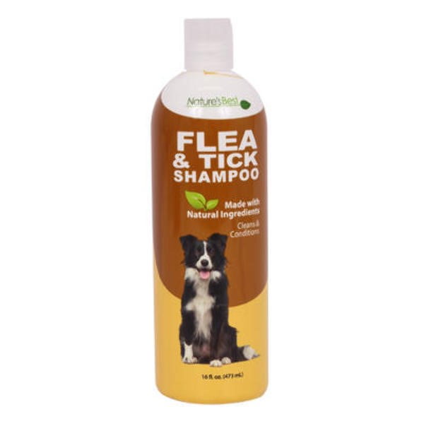 Nature's Best Flea and Tick Pet Shampoo 16 oz. CASE OF 120