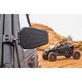 thumbnail image 5 of UTVMA Aluminum Side View Mirrors For all UTV/Side by Sides | Adjustable| Fits with most windshields | Interchangable Colors | Easy Install (Black, Full Set with Rear View (C Clamp)), 5 of 6