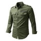 thumbnail image 1 of Camisa de Ropa de Trabajo Para Hombres, Ropa de Trabajo de Talla Grande, Camisa de Algodón de Manga Larga, Suelta Odeerbi  ODB-6, 1 of 3