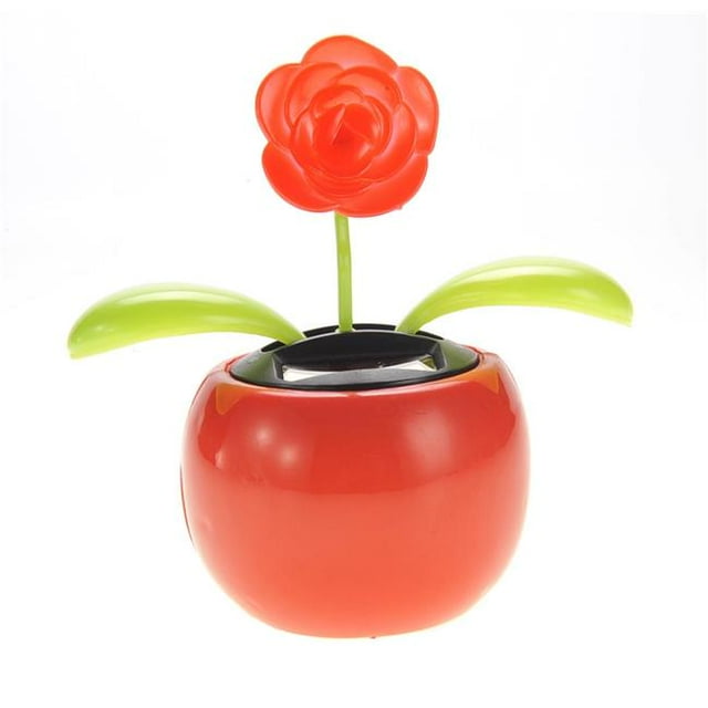 Solar Flower Toy, Red