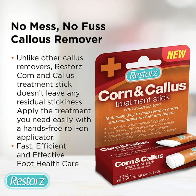 Restorz Salicylic Acid Corn Callus Treatment Stick Fast Acting
