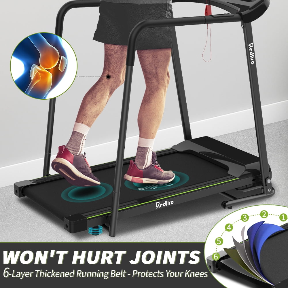 Buy Redliro Walking Pad Treadmill Long Handrails for Mobility/Balance