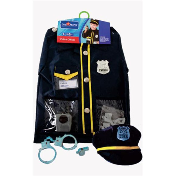 Dress Up America 701 Police Officer Role Play Dress Up Set - Ages 3-7