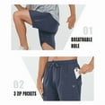 thumbnail image 5 of NORTHYARD Men's Workout Shorts 7 Inch Breathable Athletic Running Hiking Shorts Coolgrey 2XL, 5 of 8