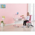 thumbnail image 2 of ApexDesk Little Soleil DX 43 W Children's Height Adjustable Study Desk Pink, 2 of 5