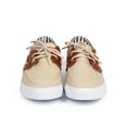 thumbnail image 4 of New Women Misbehave Scottie-2 Leatherette Two Tone Lace Up Classic Boat Shoe Sz, 4 of 5