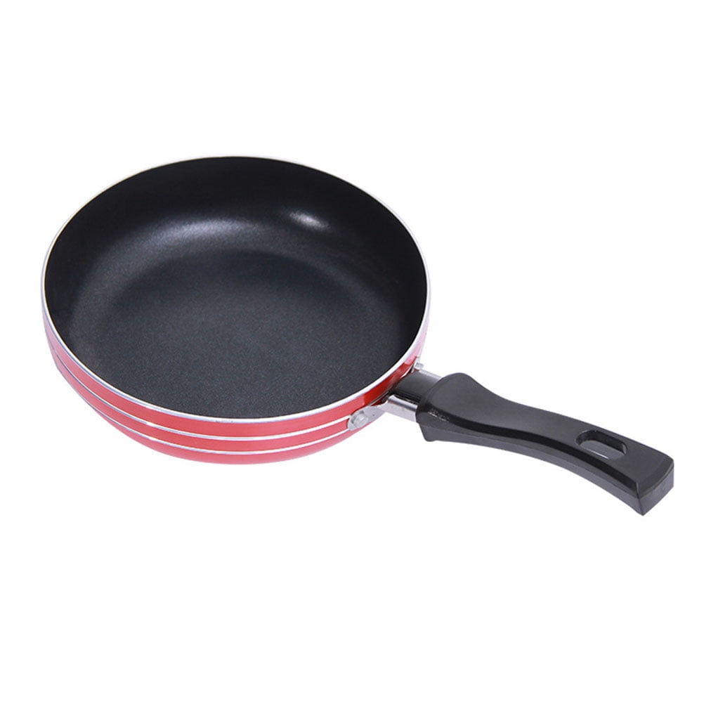 Mini Fried Eggs Saucepan Small Frying Pan Flat Non-Stick Cookware Roasting Pans (Random Color), Size: 24.5, Other