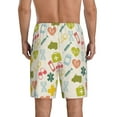 thumbnail image 3 of Fotbe Medical Icons Pajama Shorts for Men, Men's Pajama Bottoms, Sleepwear,Short Pajama Pants-Small, 3 of 9