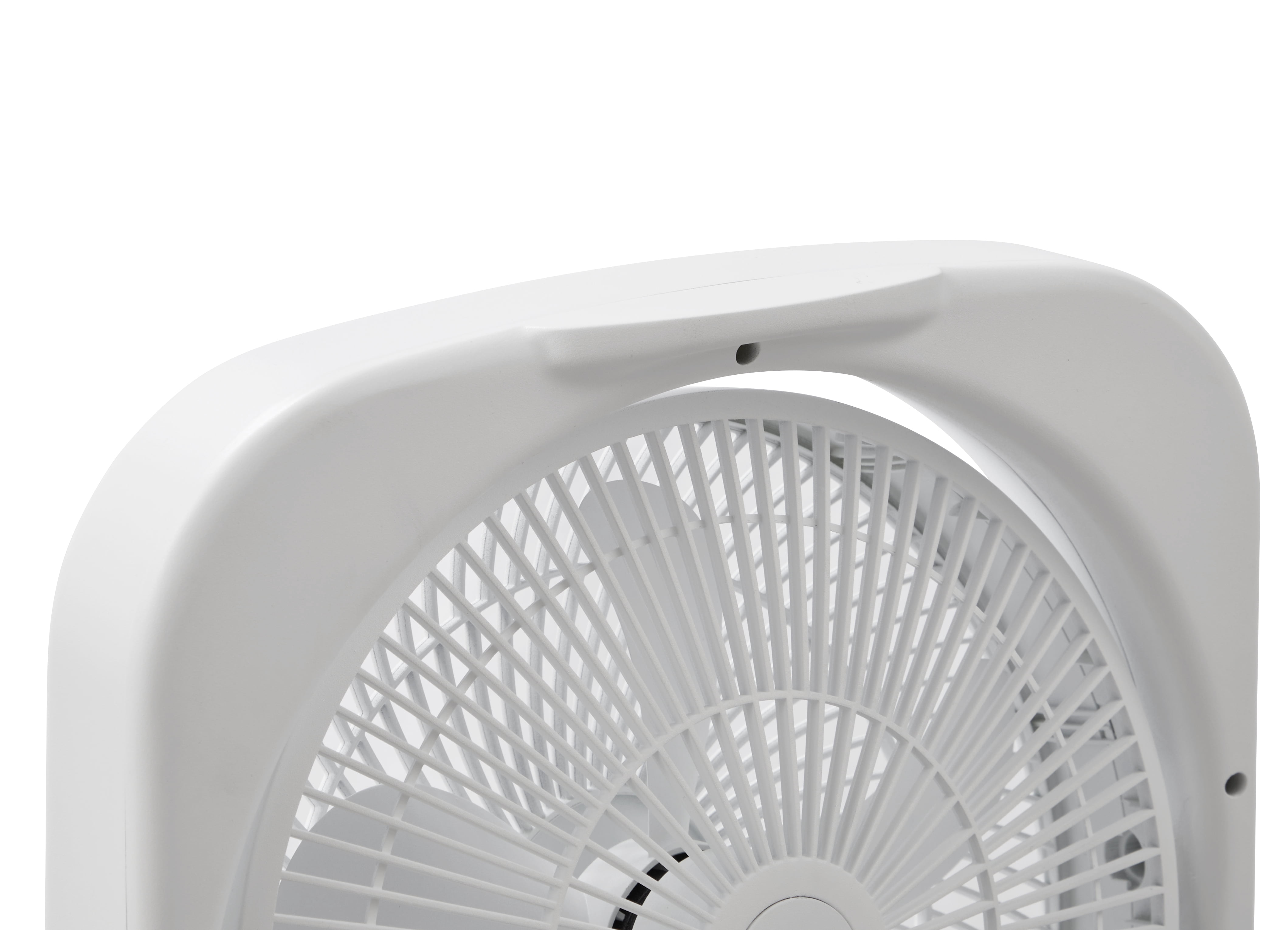 Mainstays 9 in Portable Fan, White