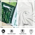 thumbnail image 4 of Funny Golf Blanket for Men Women Warm and Cozy Golf Flannel Blanket, Golf Lover Birthday Gift Blanket 50x60 Inch Golf Gifts, 4 of 6