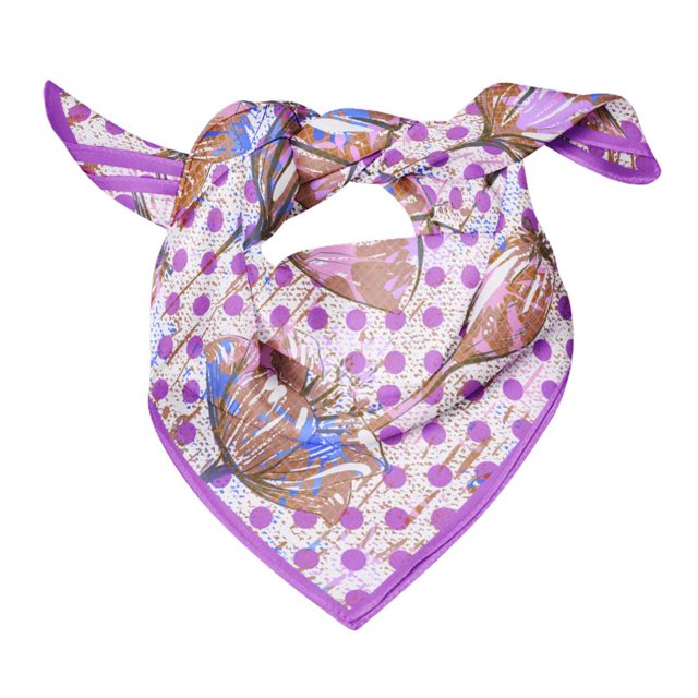 Bimba Womens Rectangular Printed Cotton Voile Scarf Neck Head Wrap-40 x 80 Inches
