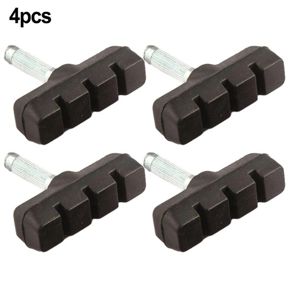 2/4paire Plaquettes de Frein à Pied pour Vélo Cantilever 55mm Blocs de Tige Sans Filetage Supports de Système de Frein