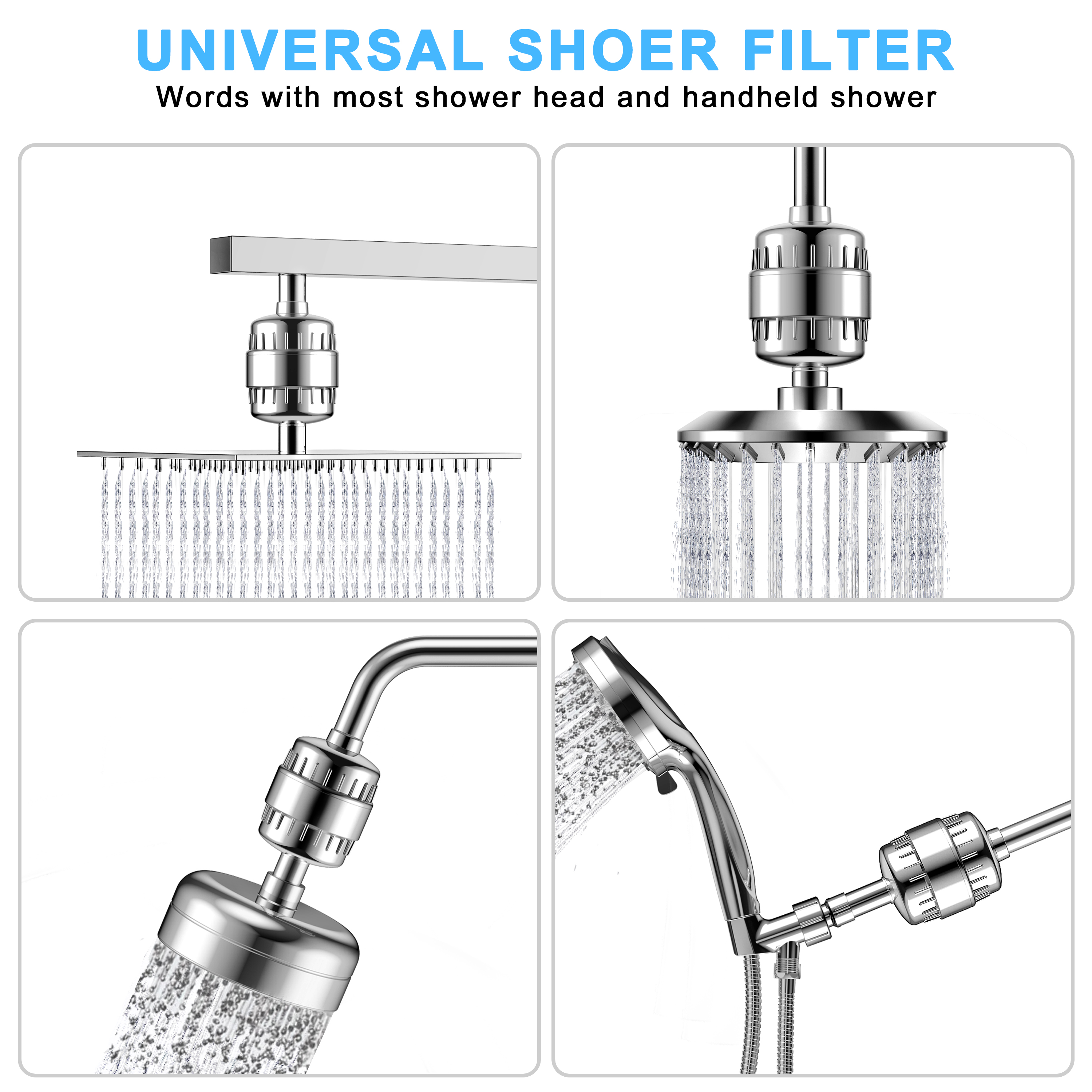 Yezivo 15-Stage Shower Filter with 2 Replacement Cartridges photo 6