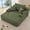 Green, variant on YWEN 65" Oversized Chaise Lounge Chair, Modern Corduroy Cloud Couch with 3 Pillows, Deep Seat Boneless Sofa for Living Room, Reading Nap Chair, No Assembly Required, Machine Washable Cover