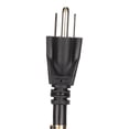 thumbnail image 3 of Nema 5‑15P to 5‑20R 14AWG Adapter, 15A Heavy Duty Power Extension Cord for Computer, 0.32m/1ft, 3 of 4