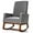 Gray, variant on Giantex Rocking Chair, Living Room Padded Chair for Nursery, Home Office & School Use, Gray