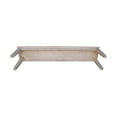 thumbnail image 6 of International Concepts 72-in Farmhouse Wood Bench, Unfinished, 6 of 8
