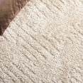 thumbnail image 6 of SAFAVIEH Tahoe Ainsley Geometric Shag Area Rug, Beige, 6'7" x 6'7" Round, 6 of 8