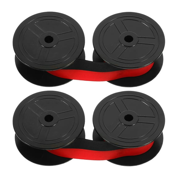 2pcs Dual Color Typewriter Ribbon Typewriter Ribbon Replacement Typewriter Ink Ribbon Printing Clear Typewriter Ink Ribbon Accessory Compatible for GR24 GR41 GR51