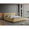 thumbnail image 2 of Meridian Furniture Drew Camel Corduroy Queen Bed, 2 of 10