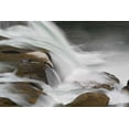 thumbnail image 2 of Grall, Don 32x23 White Modern Wood Framed Museum Art Print Titled - New Zealand, South Island Maruia Falls, 2 of 4
