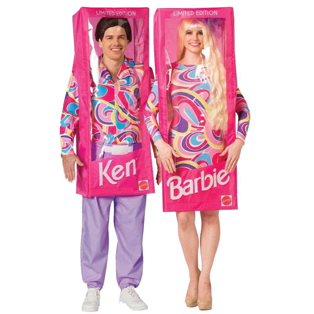 Barbie /& Ken Doll Kit Adults Fancy Dress Toy Dolly Mens Ladies Costume Accessory