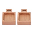 thumbnail image 2 of Dipping Sauce Dishes, Mini Dessert Plate 2pcs Hole Design  for Party, 2 of 7