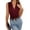 Wine Red, variant on Women'S See Through Lace Bodysuits Sleeveless Deep V Neck Body Suits Light Blue L