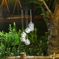thumbnail image 3 of Campana LED, campana de viento móvil colgante para decoración del hogar y el jardín, automática Luz blanca, 3 of 8
