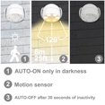 thumbnail image 4 of Honwell Luz Con Sensor De Movimiento A Pilas Para Exteriores, Inalámbrica, Impermeable, Detector De Movimiento, Luz De Seguridad, Sensor De Luz, Encendido Automático, Apagado Para Porche, Escalera, Pa, 4 of 5