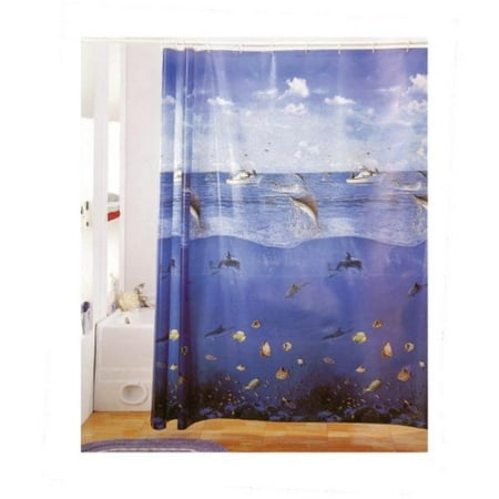 Ocean Shower Curtain Walmart Com