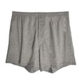 thumbnail image 5 of Blekii Men's Lounge Shorts, Cotton Sleep Shorts with Elastic Waist, Solid Color Boxer Style Pajama Bottoms, Loose Fit Comfort for Home, Breathable Sleepwear Or Underwear, Perfect, 5 of 9