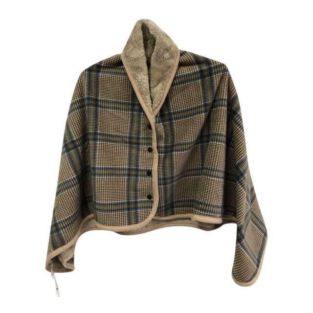 Lady Multifunction Doublelayer Tartan Plaid Blanket Scarf Wrap Shawl Winter Warm Multipurpose Blanket Soft Breathable Machine Washable All-Season Throw Blanket for Hot Sleepers Bedroom Travel