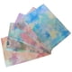thumbnail image 2 of It sounds like you're describing a product listing for **faux craft sheets**, specifically **tie dye or rainbow PU (polyurethane) ** intended for, 2 of 5