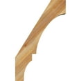 thumbnail image 3 of 6"W x 20"D x 32"H Balboa Rough Sawn Knee Brace, Western Red Cedar, 3 of 4
