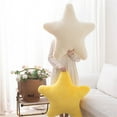 thumbnail image 3 of 5 Pack 7.09" Star Throw Pillow Toys Stuffed Star Shaped Pillow Soft Cute Throw Pillows Plush Cushion for Bedroom Sofa Living Room Birthday Gift for Kids, Girls, Boys(Yellow), 3 of 5