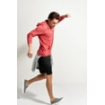 thumbnail image 6 of Expert Brand USA-Made Men's Athletic Heather Hoodie Shirt, Dark Heather Red, XL, 6 of 9