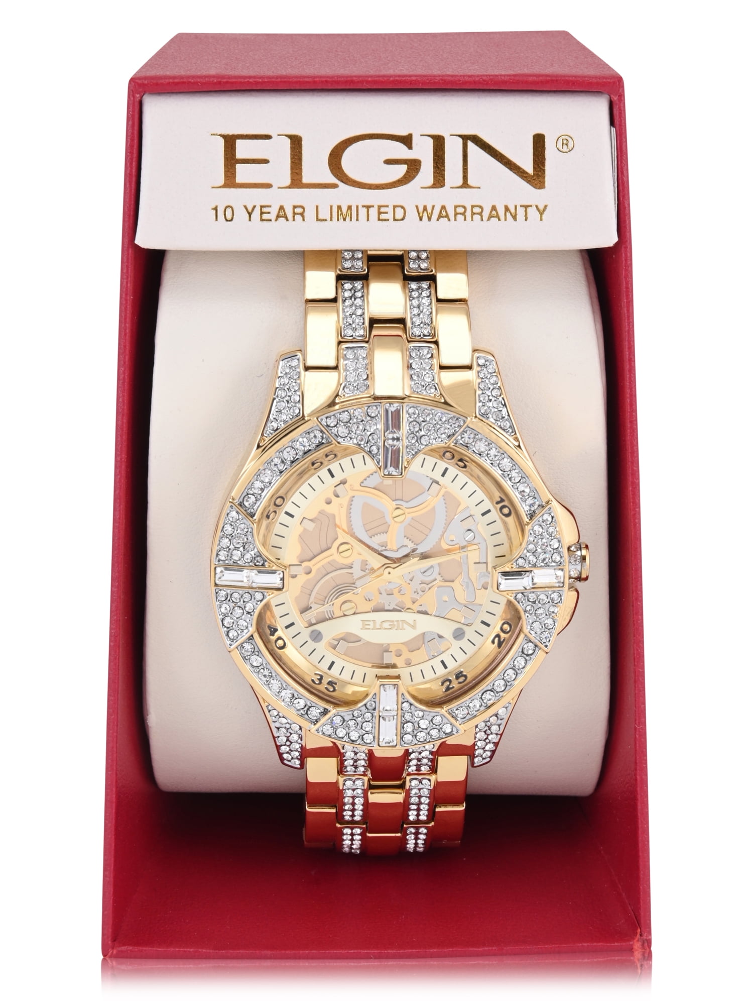 銀杯 小物 JOHNSTONS ef ELGIN Elgin Adult Men's Gold Blinged Out